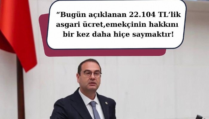 Rıdvan Uz Asgari Ücretli Hiçe Sayıldı.