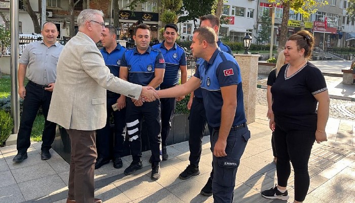 Başkan Atılgan, Zabıtalar Haftası’nı kutladı