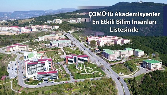 ÇOMÜ’lü Akademisyenler Dünyanın En Etkili Bilim İnsanları Listesinde