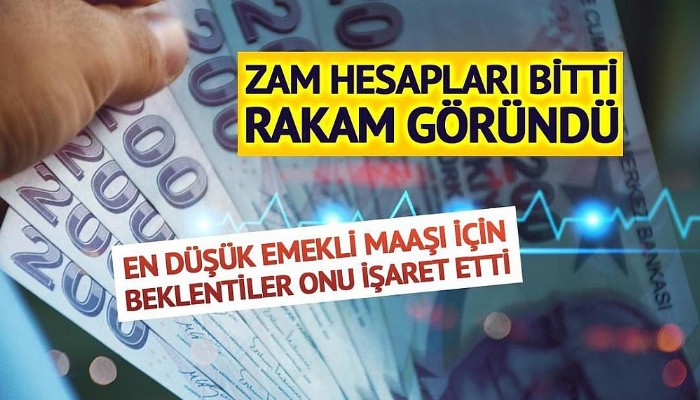 En düşük emekli maaşı için 'Tartmayacak ama yaklaşacak' deyip rakam verdi!