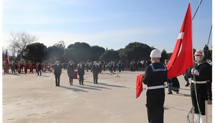 Çanakkale Deniz Zaferi’nin 106. Yıldönümü Açılış Töreni Çimenlik Kalesinde Yapıldı