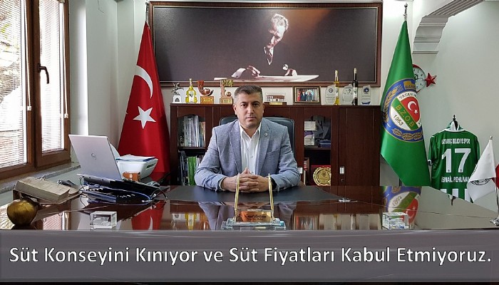 Süt Konseyini Kınıyor ve Süt Fiyatları Kabul Etmiyoruz.