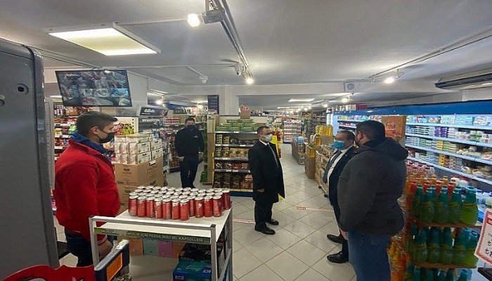 Vali İlhami AKTAŞ, Marketlerde Denetim Yaptı