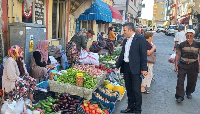 KAYMAKAM EMRAH BÜTÜN ESNAF VE VATANDAŞLAR İLE BİR ARAYA GELDİ.