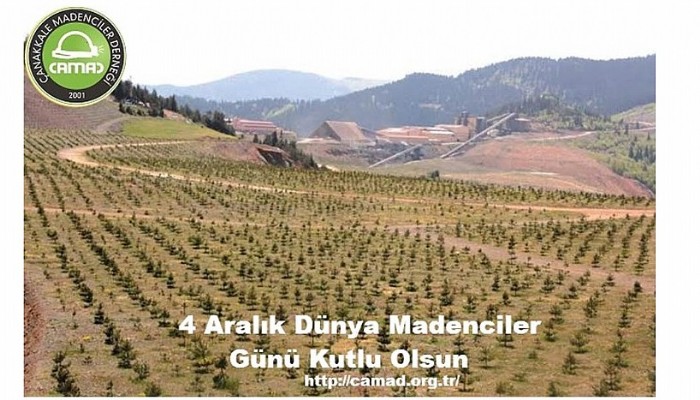 Çanakkale Madenciler Derneği'nden 4 Aralık Dünya Madenciler Günü Kutlama Mesajı