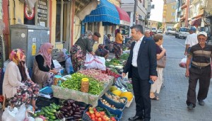 KAYMAKAM EMRAH BÜTÜN ESNAF VE VATANDAŞLAR İLE BİR ARAYA GELDİ.